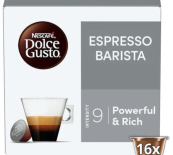 NESCAFE Dolce Gusto – Capsules de café ristretto barista N°9 (16 capsules)