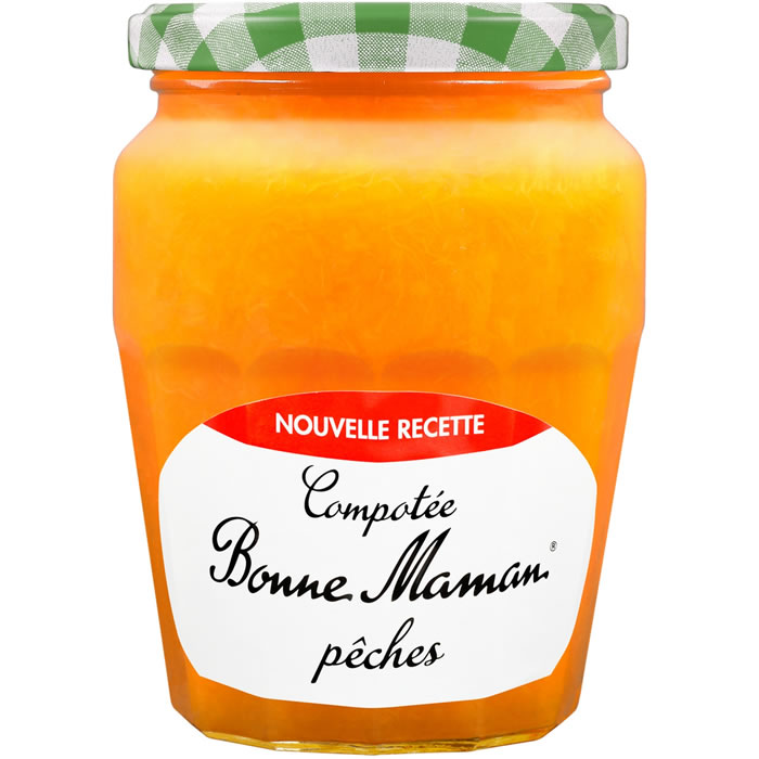 BONNE MAMAN - Compotée pêches 590 g