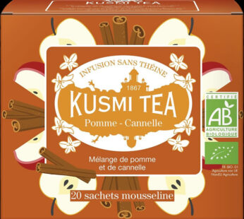 KUSMI TEA – Infusion pomme cannelle bio (36g)