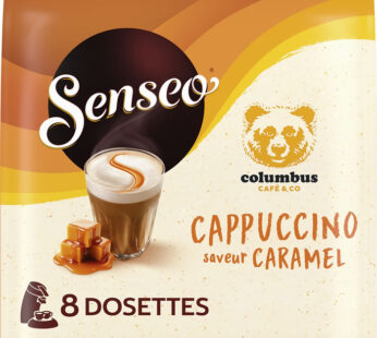 SENSEO – Dosettes de café cappuccino caramel (8 dosettes)