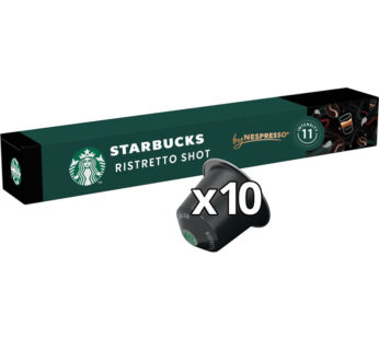 STARBUCKS by Nespresso – Capsules de café ristretto N°11 (10 capsules)