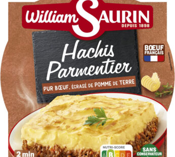 WILLIAM SAURIN – Hachis parmentier pur boeuf 300 g