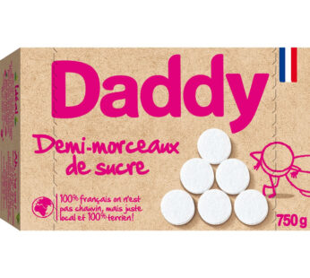 DADDY – Sucres en demi-morceaux 750 g