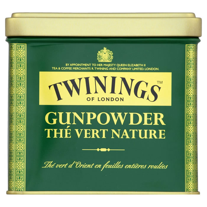 TWININGS Gunpowder Thé vert nature (200g)