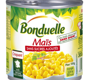BONDUELLE – Maïs doux sans sucres ajoutés 285g