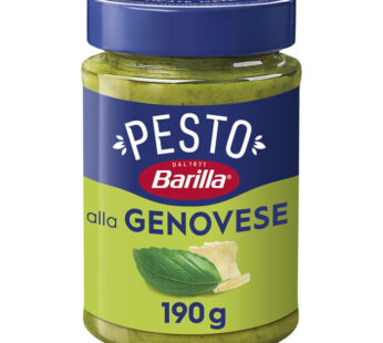BARILLA – Sauce pesto au basilic à la Genovese – 190g