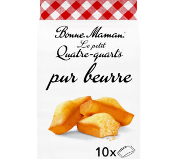 BONNE MAMAN – Mini quatre quarts nature pur beurre 300 g