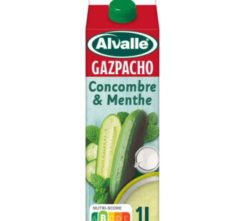 ALVALLE – Gazpacho de concombre et menthe 1L