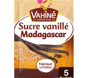 VAHINE – Sucre vanillé de Madagascar 5 x 7.5 g
