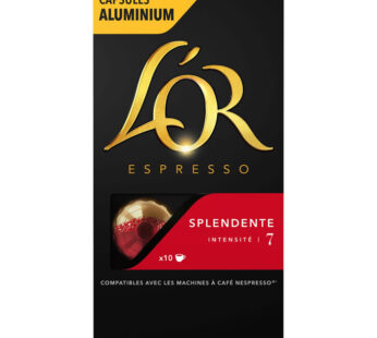 L’OR Splendente – Capsules de café N°7 10 capsules