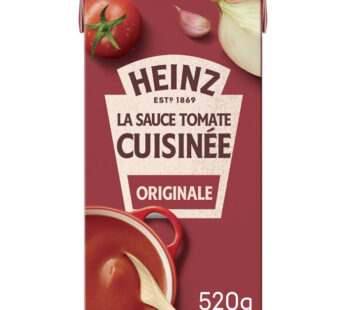 HEINZ – Sauce tomate cuisinée – 520g