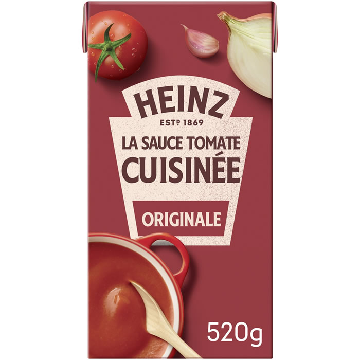 HEINZ - Sauce tomate cuisinée - 520g
