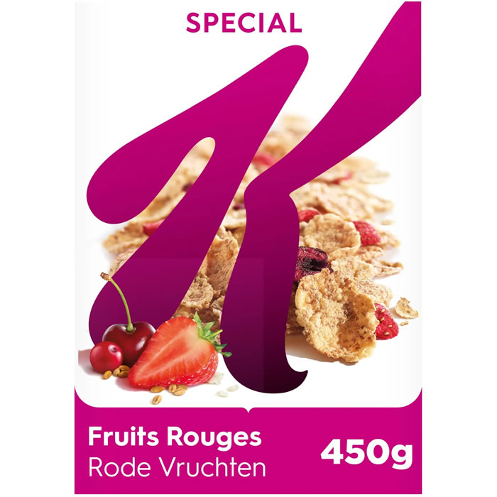 KELLOGG'S Spécial K – Céréales aux fruits rouges 450 g