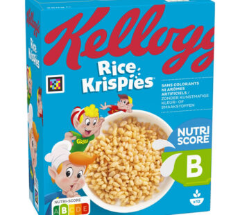KELLOGG’S Rice Krispies – Grains de riz soufflés et grillés 360 g