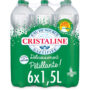 CRISTALINE - Eau de source gazeuse 6 x 1,5 L