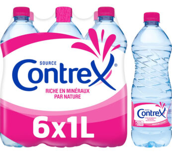 CONTREX – Eau minérale naturelle 6 x 1 L