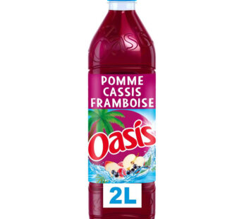 OASIS – Boisson à la pomme, cassis et framboise 2 L