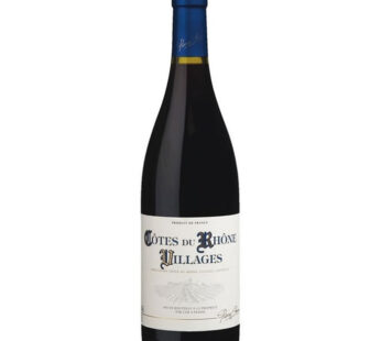 Vin rouge AOP CÔTES DU RHÔNE VILLAGES Pierre Chanau 75 cl