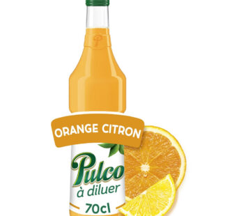 PULCO – Concentré à la pulpe d&rsquo;orange et citron 70 cl