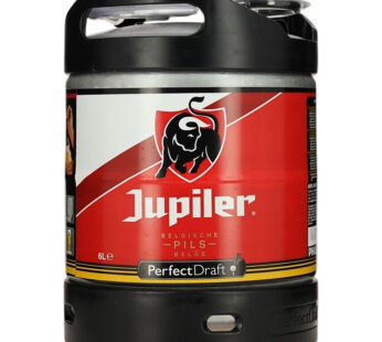JUPILER – Fût de bière blonde Belge PerfectDraft 6 L