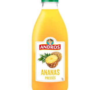 ANDROS – Jus d&rsquo;ananas pressés 1L