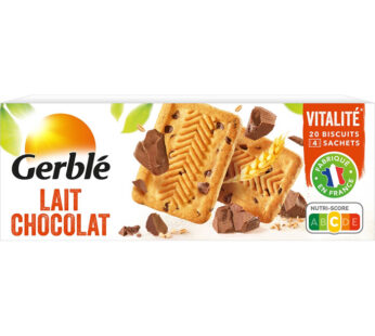 GERBLE – Biscuits au lait et au chocolat 230g