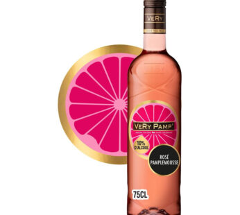 VERY Pamp’ – Boisson à base de vin rosé et jus de pamplemousse 75 cl