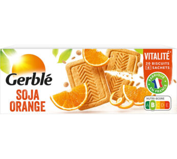 GERBLE Biscuits au soja et à l&rsquo;orange 280g