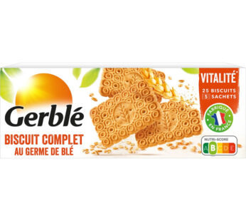 GERBLE Biscuits complets au germe de blé 210g