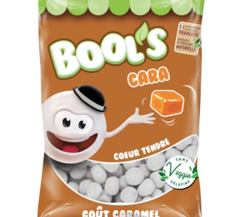 GEORGES VERQUIN Bool&rsquo;s Cara Bonbons coeur tendre au caramel 200g