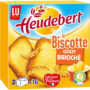 HEUDEBERT - Biscottes briochées 2 x 125 g
