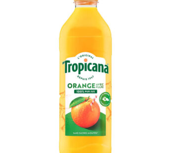 TROPICANA Pure Premium – Pur jus d’orange avec pulpe 1,5 L