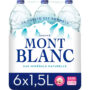 MONT BLANC - Eau minérale naturelle 6 x 1,5 L