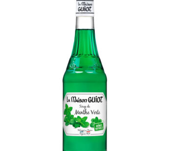 LA MAISON GUIOT – Sirop de menthe verte 70 cl