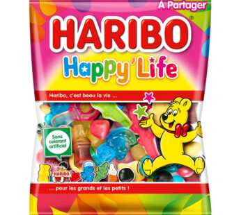 HARIBO Happy&rsquo; Life Assortiment de bonbons gélifiés aromatisés 280g