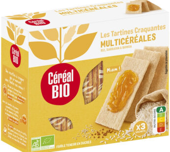 CEREAL BIO – Tartines multicéréales bio 150 g