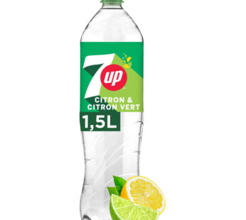 SEVEN UP – Boisson gazeuse de citron et citron vert 1,5 L