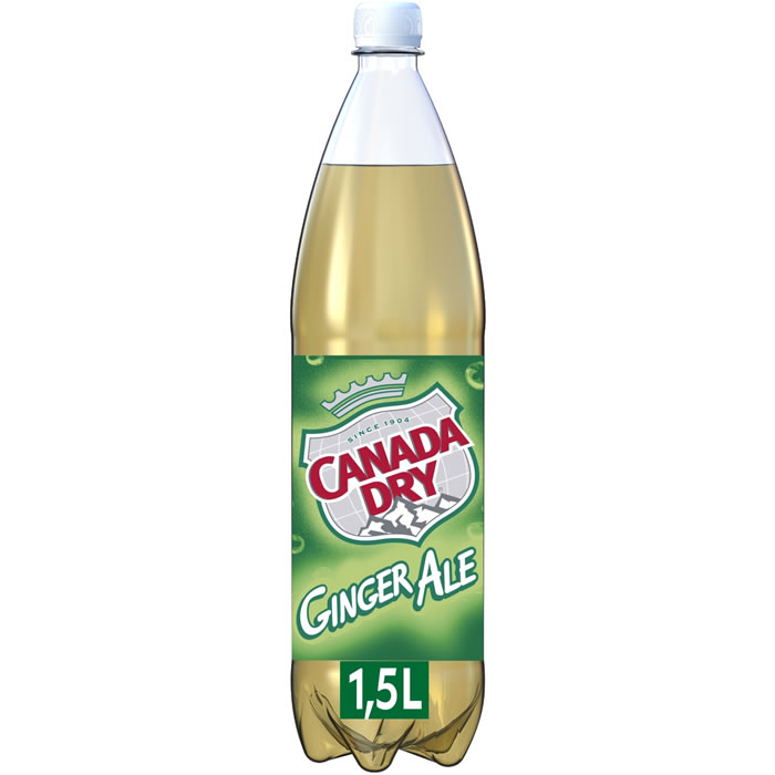 CANADA DRY - Boisson gazeuse au gingembre 1,5 L