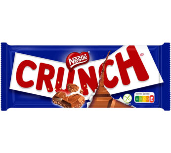NESTLE Crunch – Tablette de chocolat au lait aux céréales croustillantes 2x100g