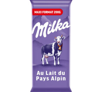 MILKA – Tablette de chocolat au lait 200g