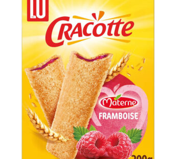 LU Cracotte – Biscottes fourrées à la framboise 200 g