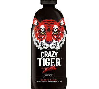 CRAZY TIGER – Boisson énergisante gazeuse 1 L