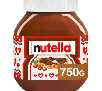 NUTELLA – Pâte à tartiner cacao & noisettes (750g) 750 g