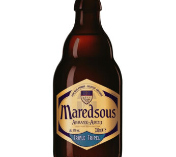 MAREDSOUS – Bière blonde triple Belge 33 cl