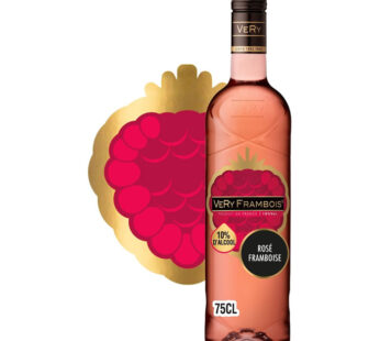 VERY Frambois’ – Boisson à base de vin rosé arôme naturel de framboise 75 cl