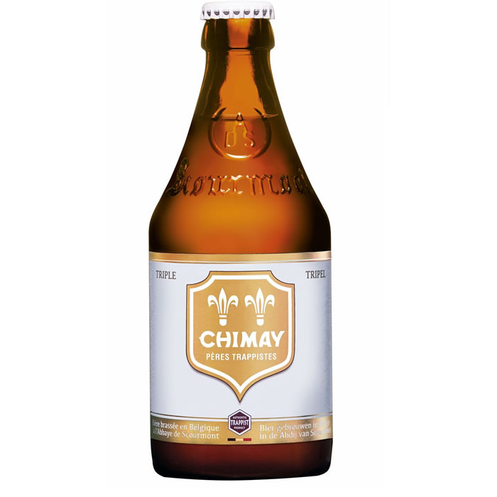 CHIMAY - Bière blonde triple Trappiste 33 cl