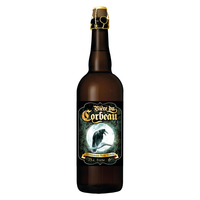 BIERE DU CORBEAU - Bière blonde Belge 75 cl