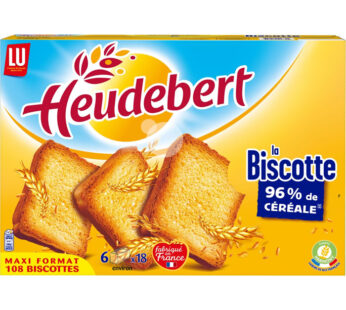 HEUDEBERT – Biscottes Grand Format 6 x 145 g
