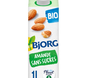 BJORG – Boisson végétale au lait d&rsquo;amande sans sucres bio 1L