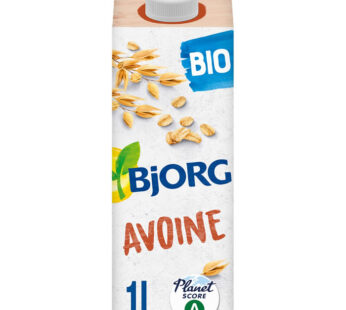 BJORG – Boisson végétale à l&rsquo;avoine bio 1L